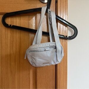 Athleta Light Gray Crossbody Bag
